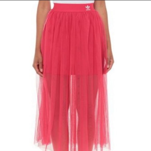 Adidas 3-Stripes Crew Sweatshirt Power Pink Large - Picture 12 of 12